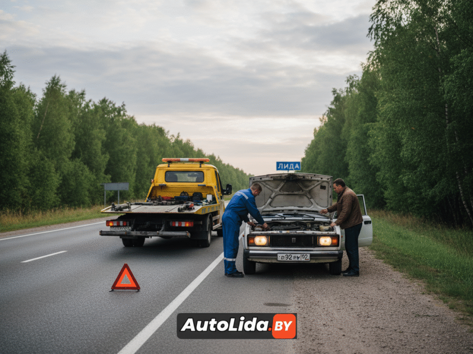 Что делать если сломался автомобиль в Лиде